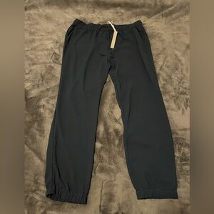 Kenar Dress Pants Navy Blue Women Large Polyester. Drawstring. Like New
